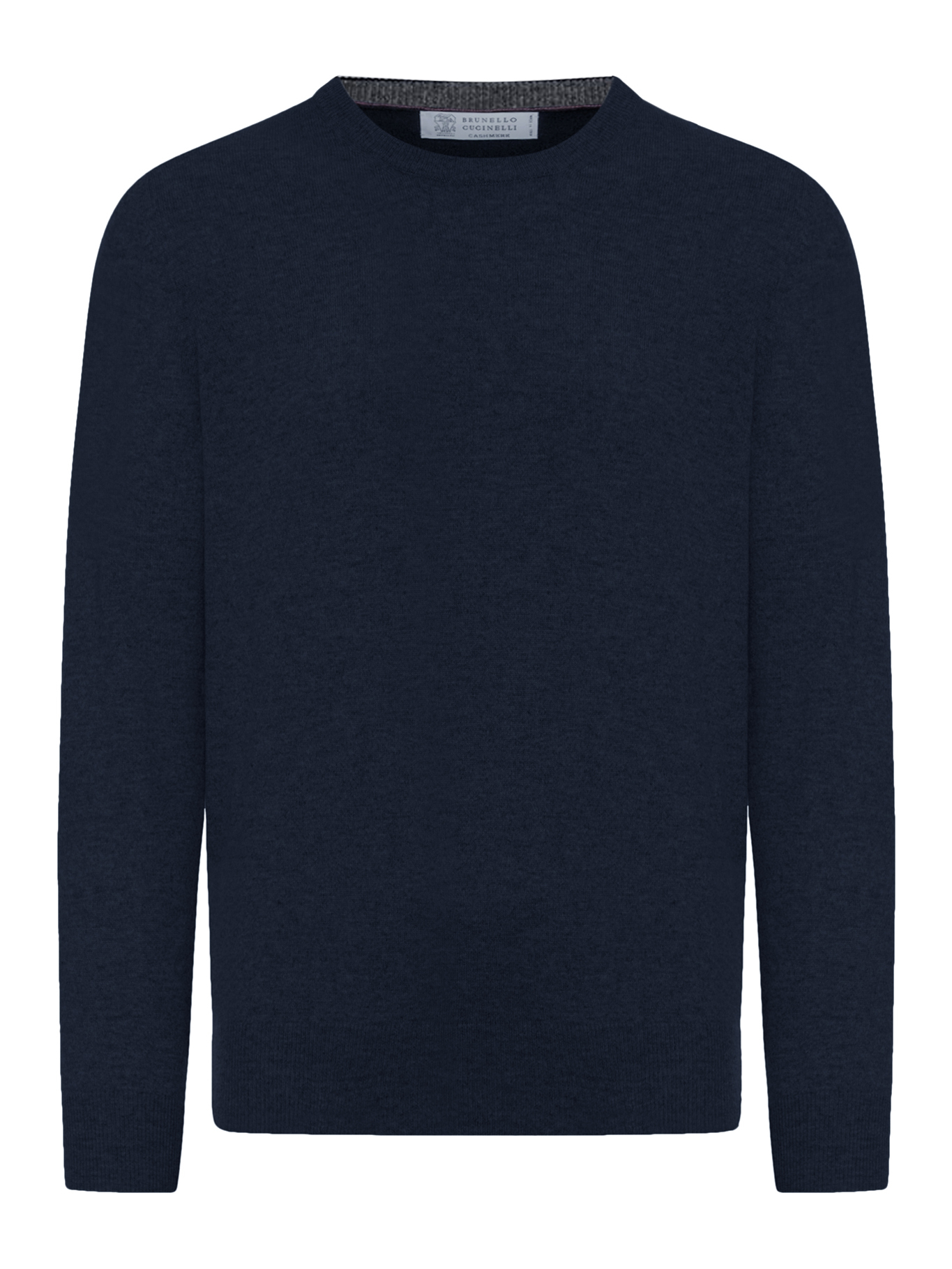 [Brunello Cucinelli] Knitwear FW26 M2200100CW425 NAVY MEDIUM GREY