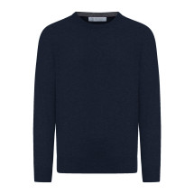 [Brunello Cucinelli] Knitwear FW26 M2200100CW425 NAVY MEDIUM GREY