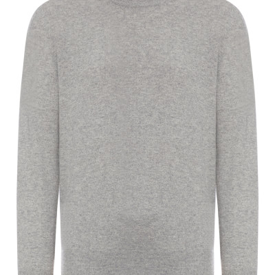 [Brunello Cucinelli] Knitwear FW26 M2200100CY162 LIGHT GREY SABBIA