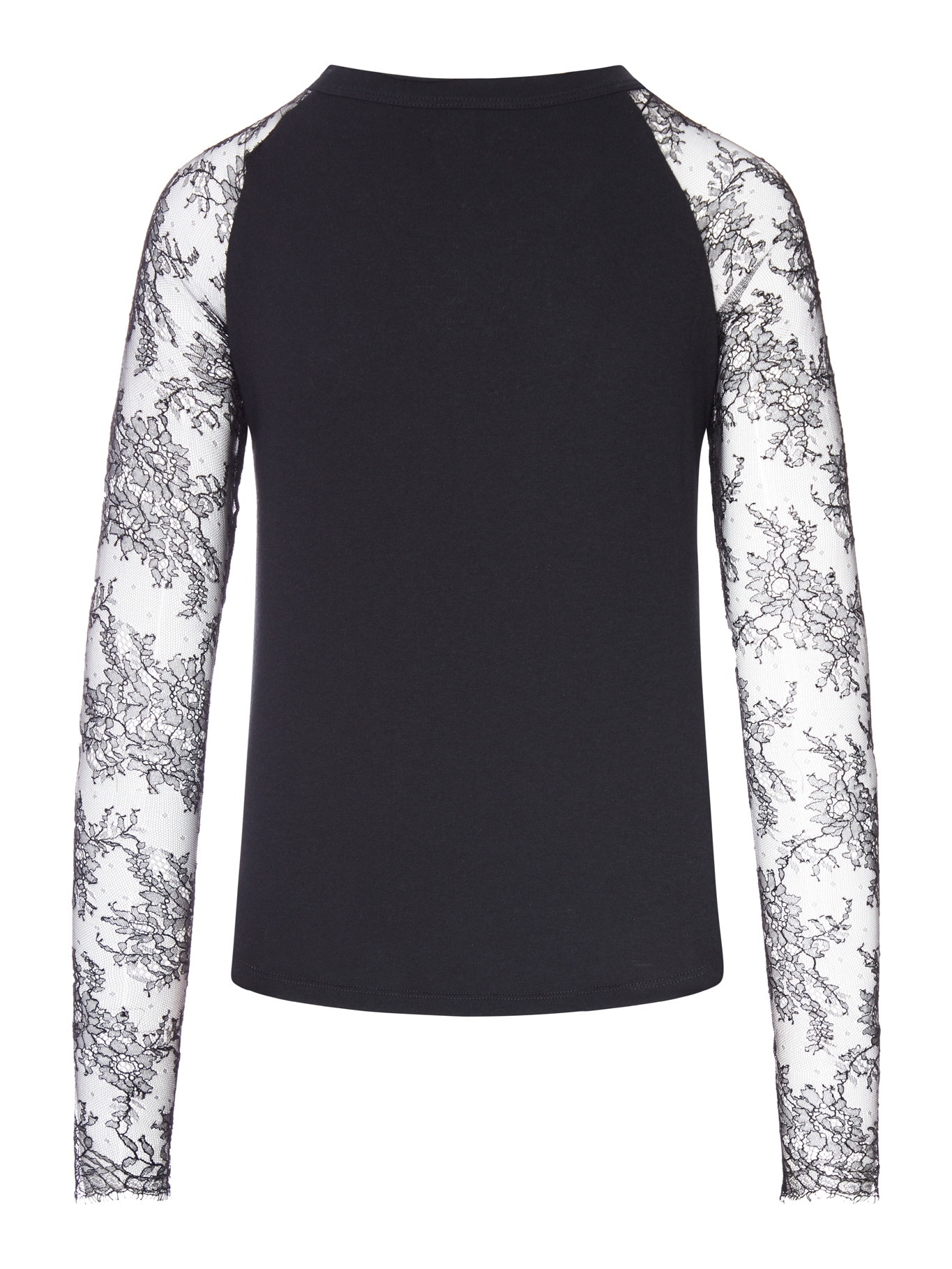 [Valentino Garavani] T-shirts Long Sleeve FW26 9B3MG26LAA7V9N BLACK PURPLE
