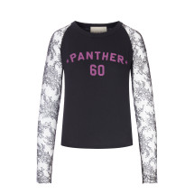 [Valentino Garavani] T-shirts Long Sleeve FW26 9B3MG26LAA7V9N BLACK PURPLE