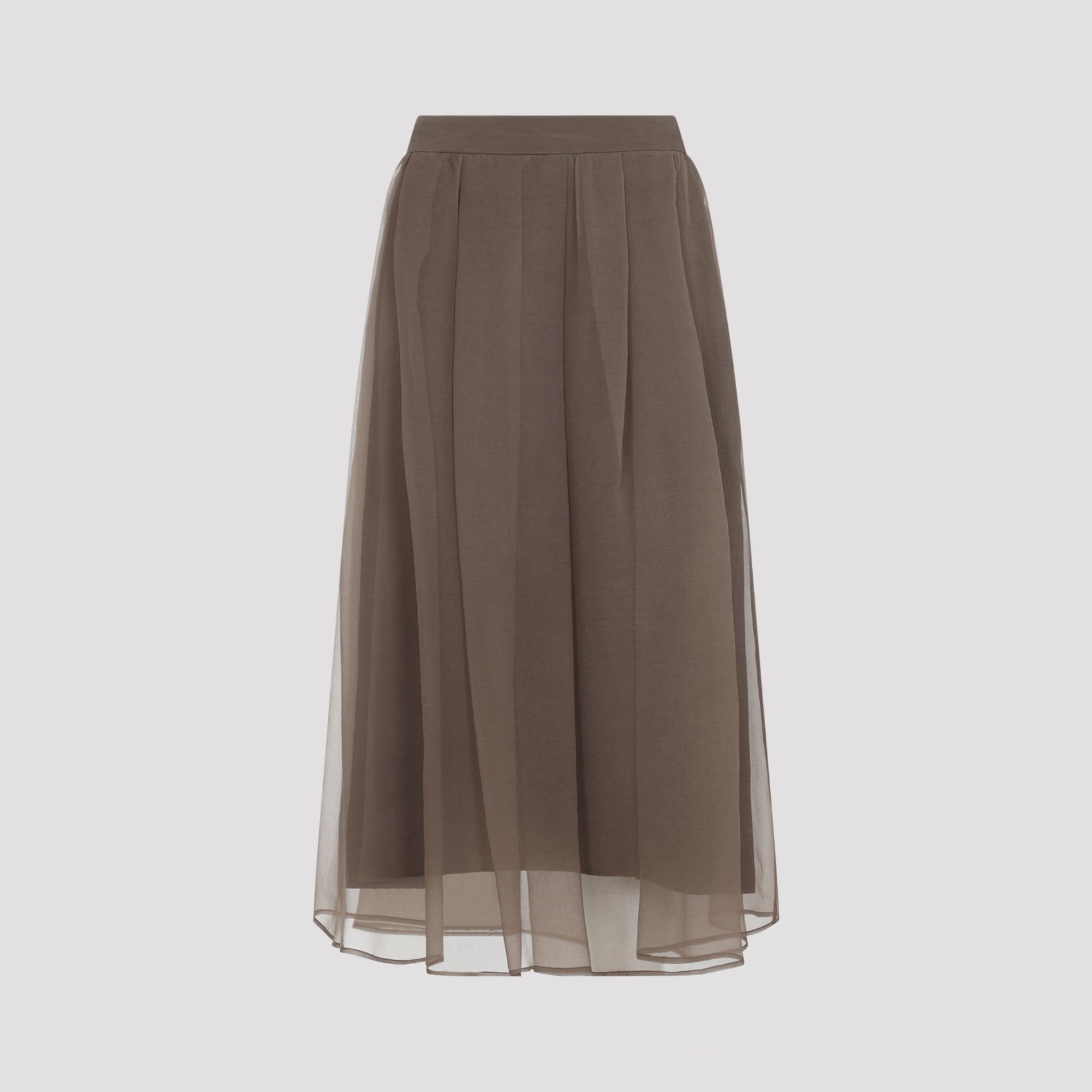 [Brunello Cucinelli] Midi skirt FW26 MP940G4096