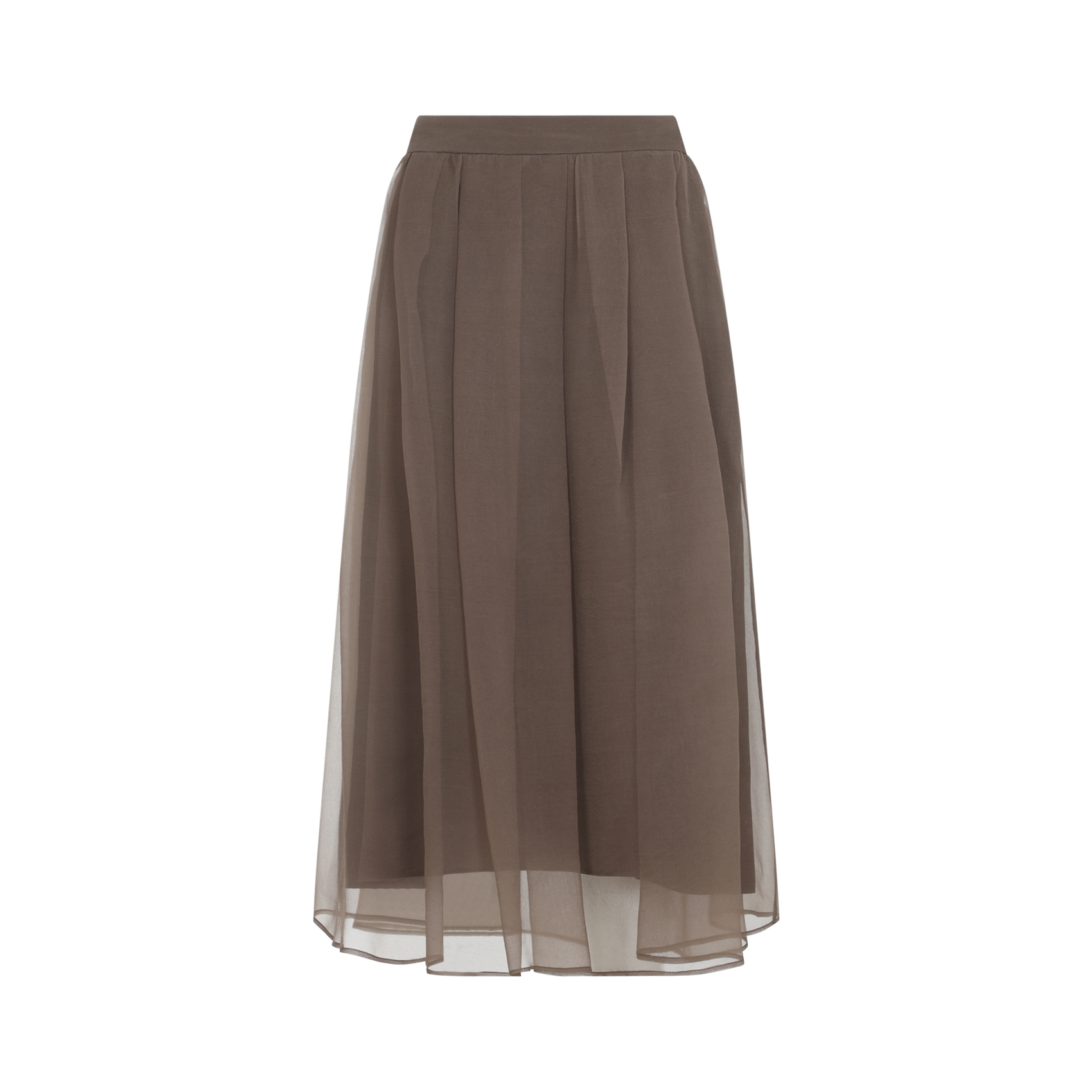 [Brunello Cucinelli] Midi skirt FW26 MP940G4096