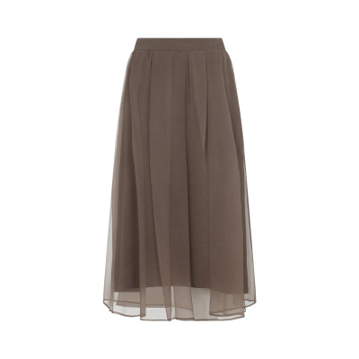 [Brunello Cucinelli] Midi skirt FW26 MP940G4096