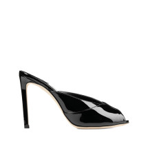 [Jimmy Choo] Sandals FW26 BRIGITTE MULE 100 PAT BLACK