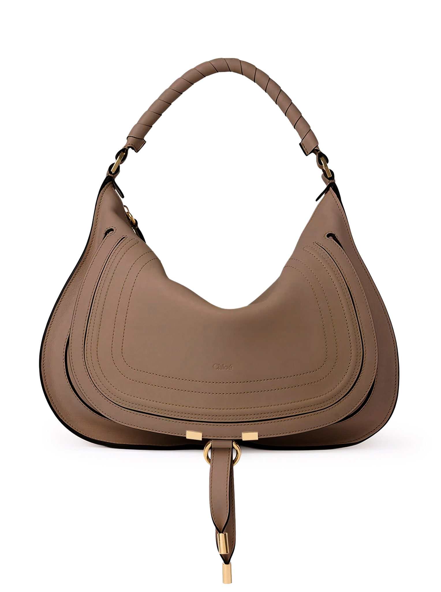 [Chloe] Shoulder bag FW26 CH26SS881R3528H DEEP TAUPE