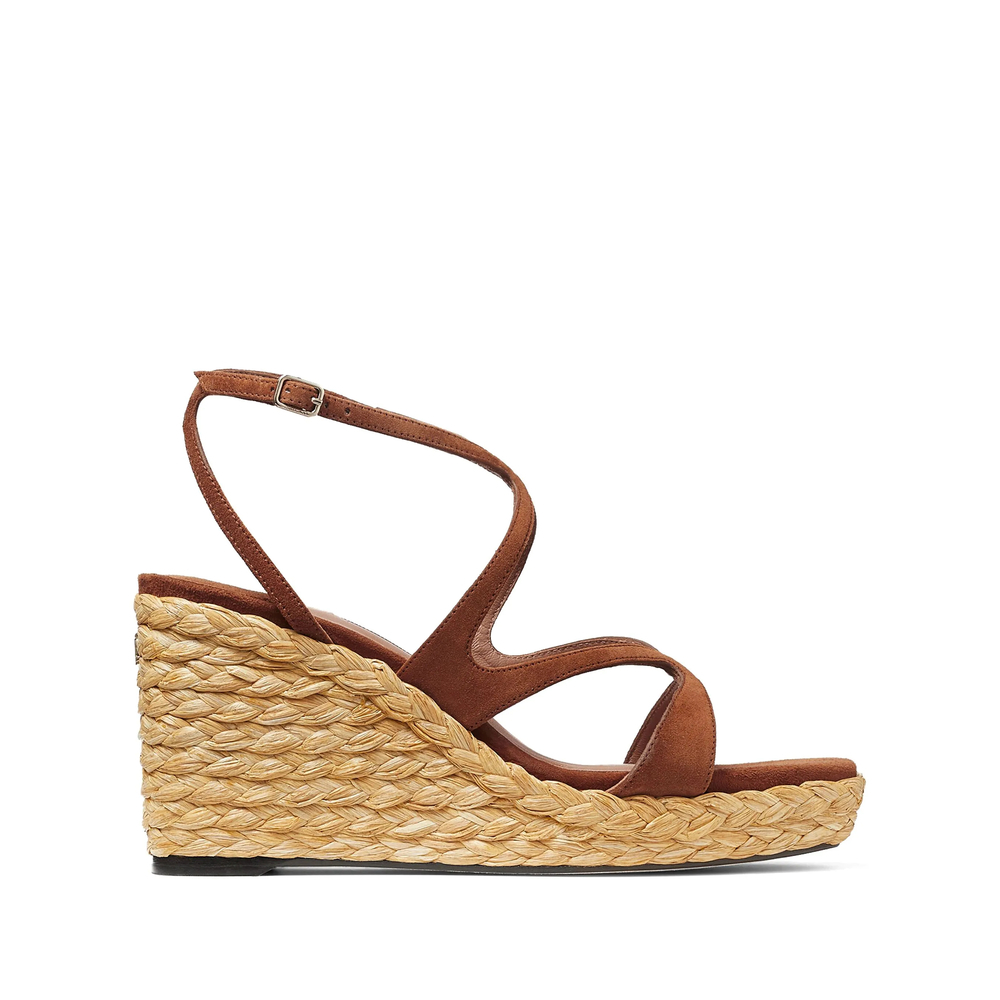 [Jimmy Choo] Sandals FW26 AYLA 85 CUG TAN