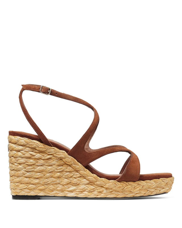 [Jimmy Choo] Sandals FW26 AYLA 85 CUG TAN