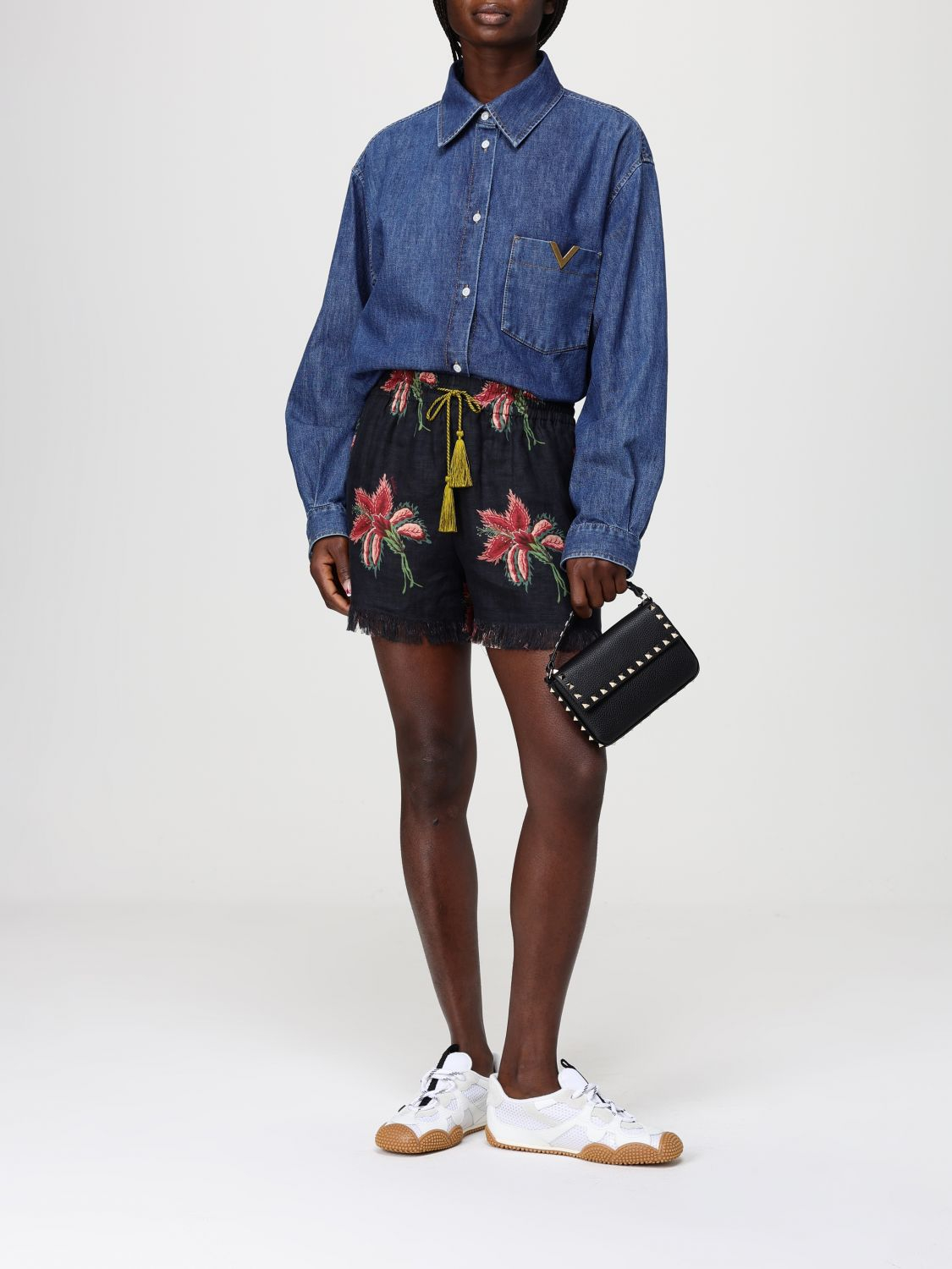 [Valentino] Shirts Long Sleeve SS26 8B3DB03K9YA 558