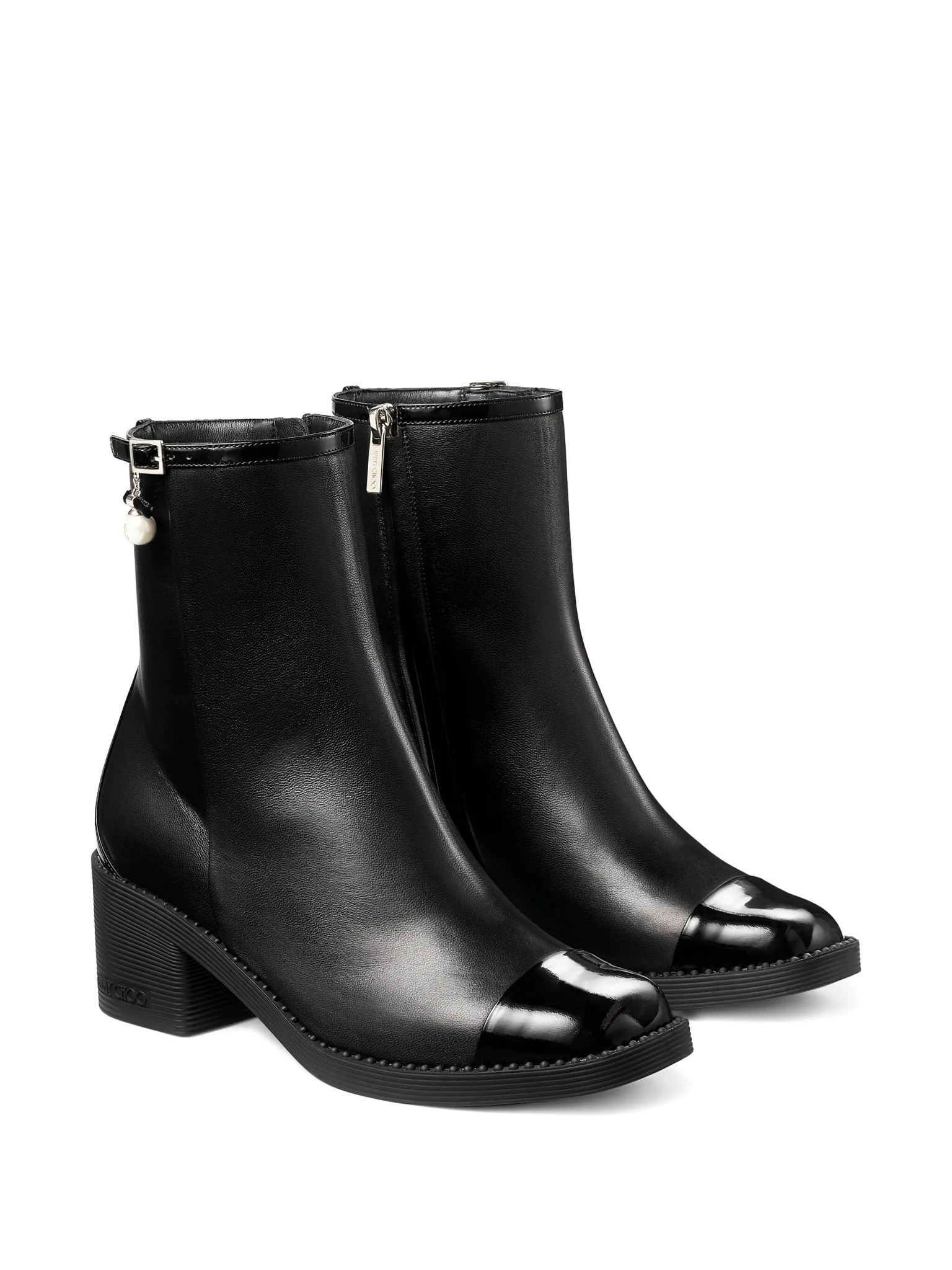 [Jimmy Choo] Ankle Boots FW25 ADRYAB60RMQBLACK/BLACK