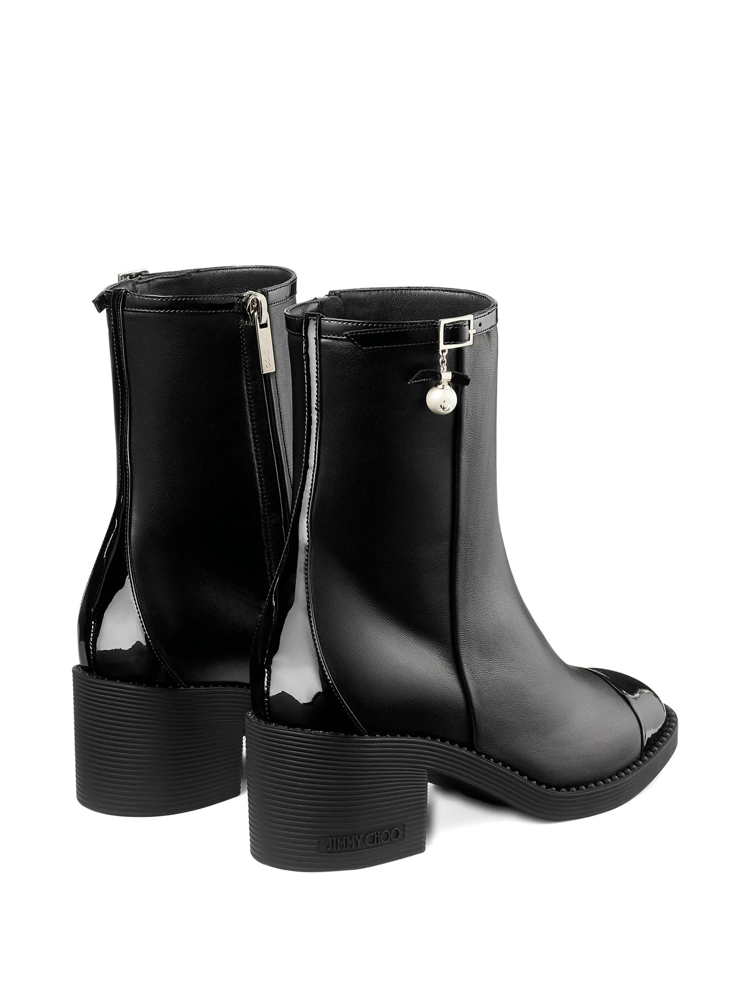 [Jimmy Choo] Ankle Boots FW25 ADRYAB60RMQBLACK/BLACK