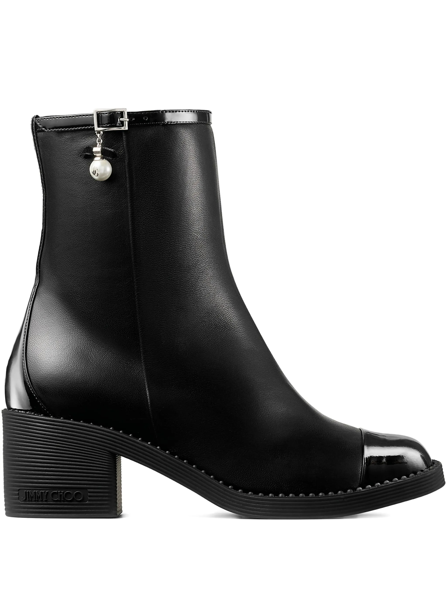 [Jimmy Choo] Ankle Boots FW25 ADRYAB60RMQBLACK/BLACK