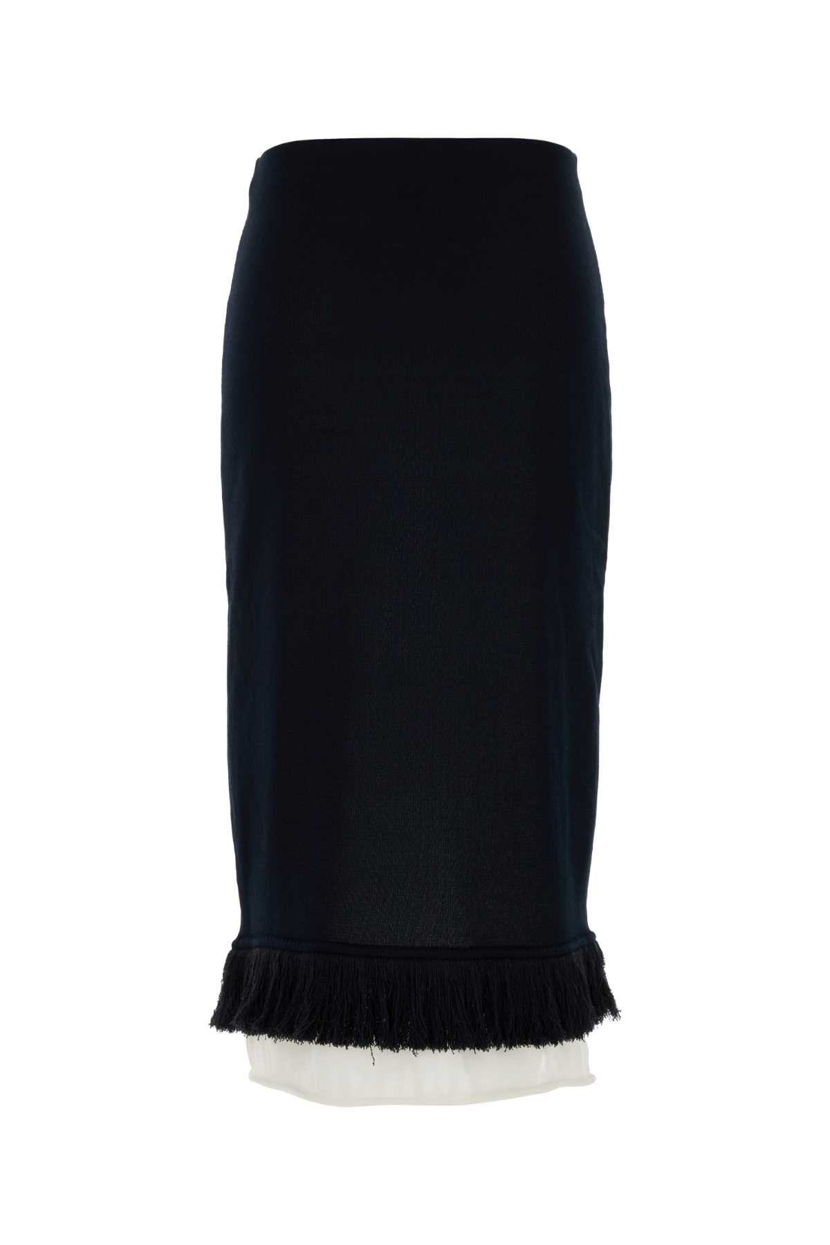 [Bottega Veneta] Long skirt FW26 873893V6NA0 4073