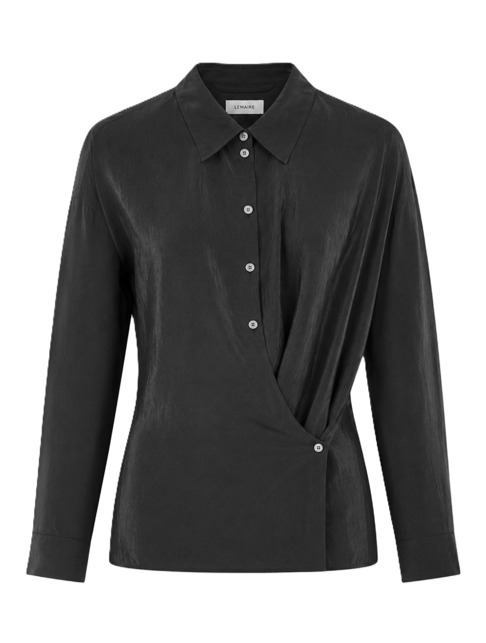 [LEMAIRE] Shirts Long Sleeve FW26 SH1141LF1308BK999 BLACK
