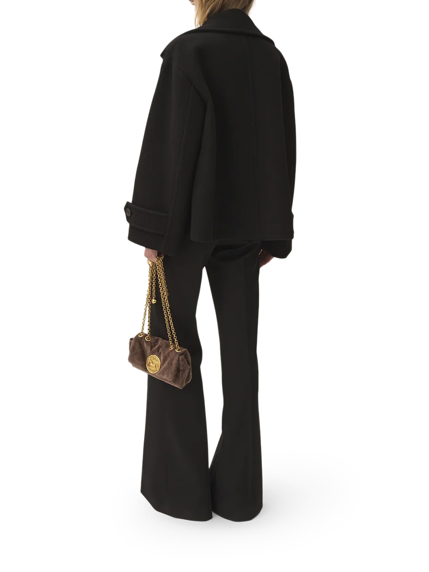[Chloe] Coat FW26 CH25AMA96952001 BLACK