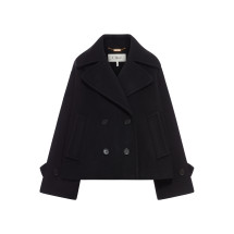 [Chloe] Coat FW26 CH25AMA96952001 BLACK