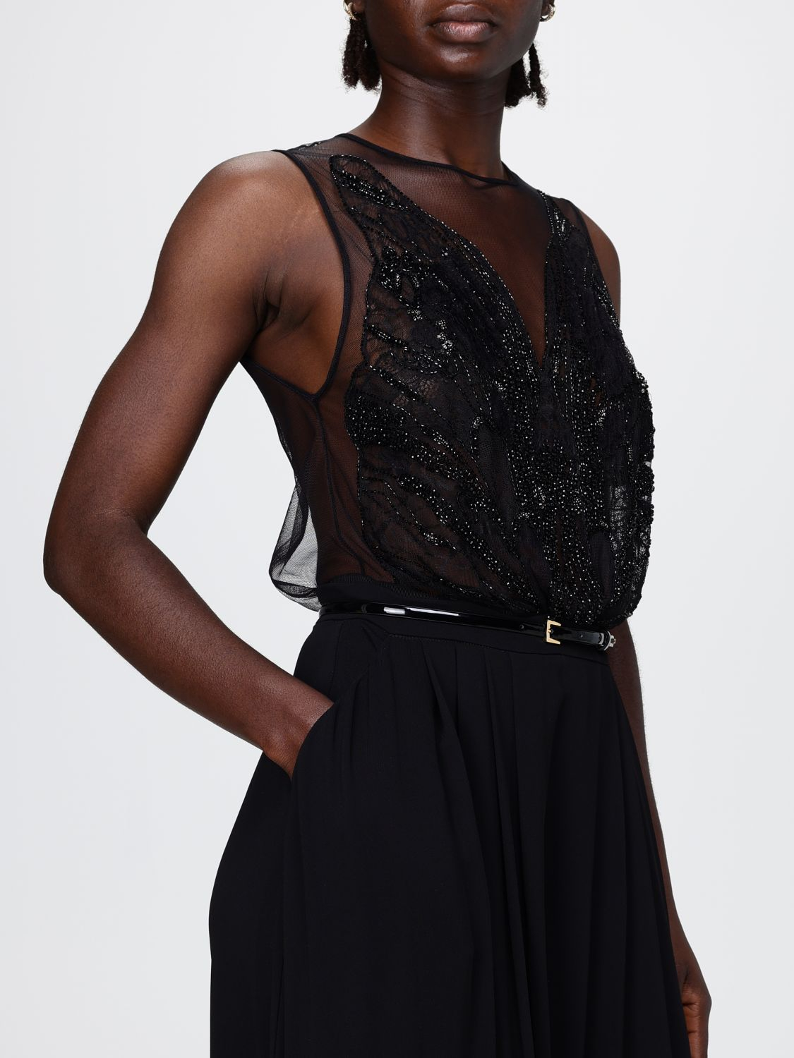 [ELISABETTA FRANCHI] Sleeveless dress SS26 ABR4262E2 110