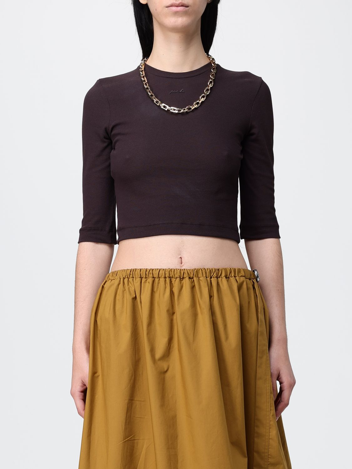 [PINKO] T-shirts Long Sleeve SS26 106635A32C M28