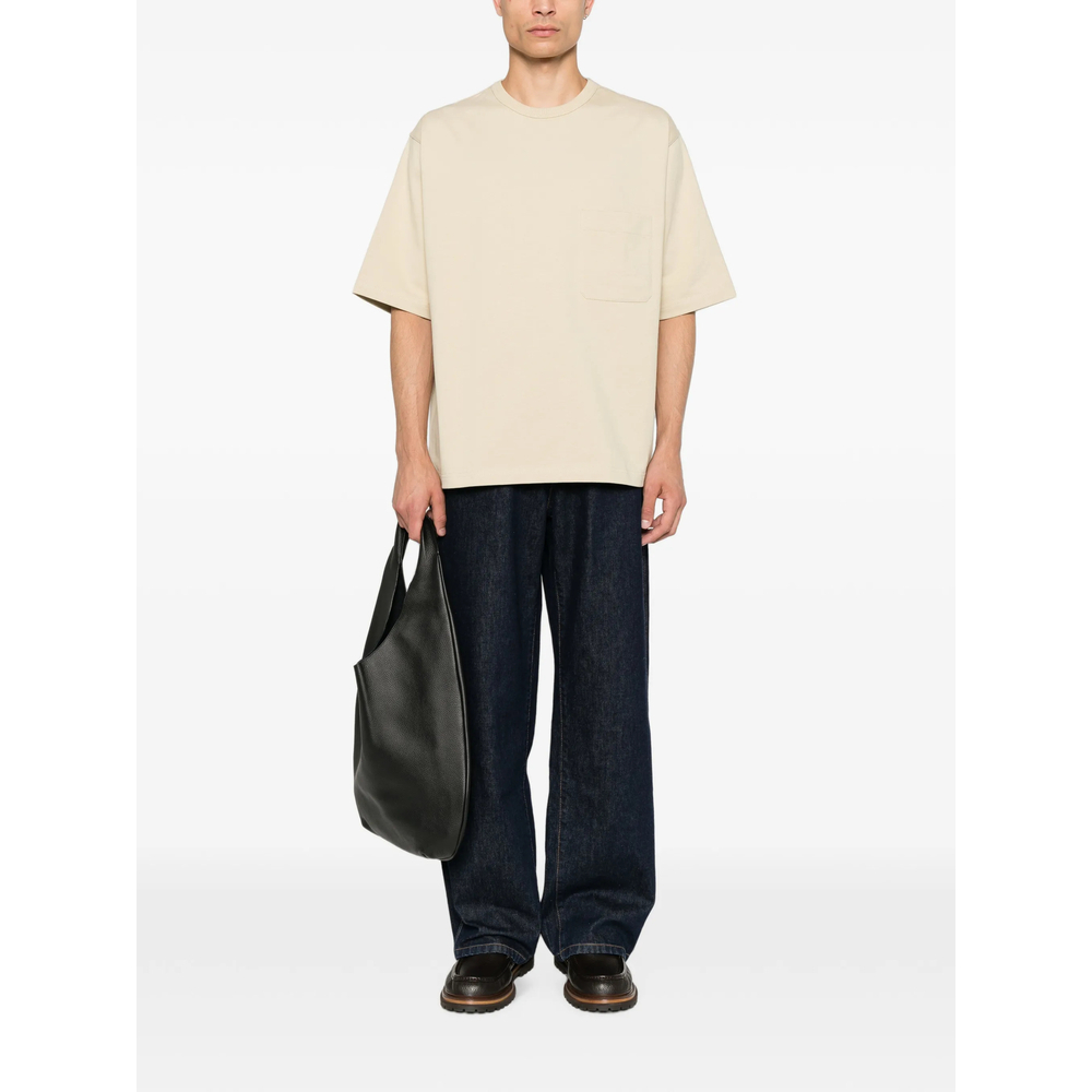 [LEMAIRE] T-shirts Short Sleeve FW26 TS0044 LJ1073 WH051