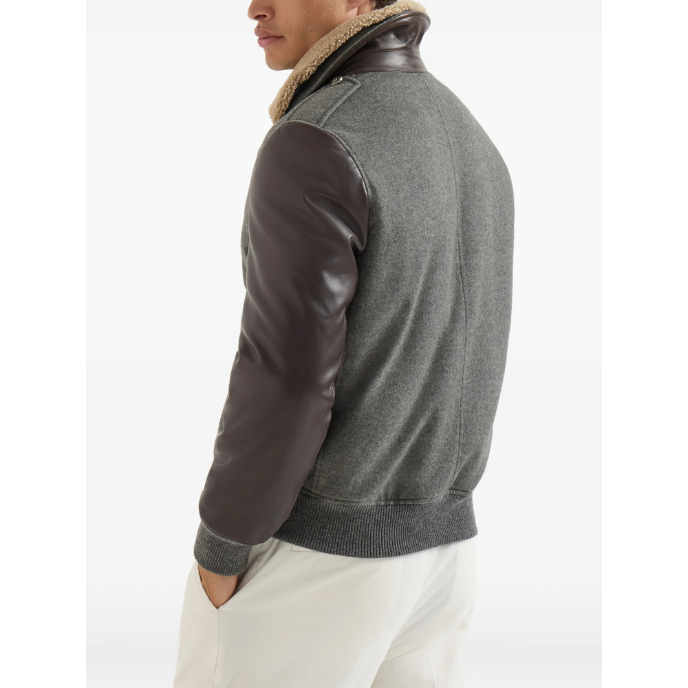 [Brunello Cucinelli] Bomber Jacket FW26 MM4006004  C4601