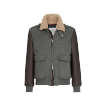 [Brunello Cucinelli] Bomber Jacket FW26 MM4006004  C4601
