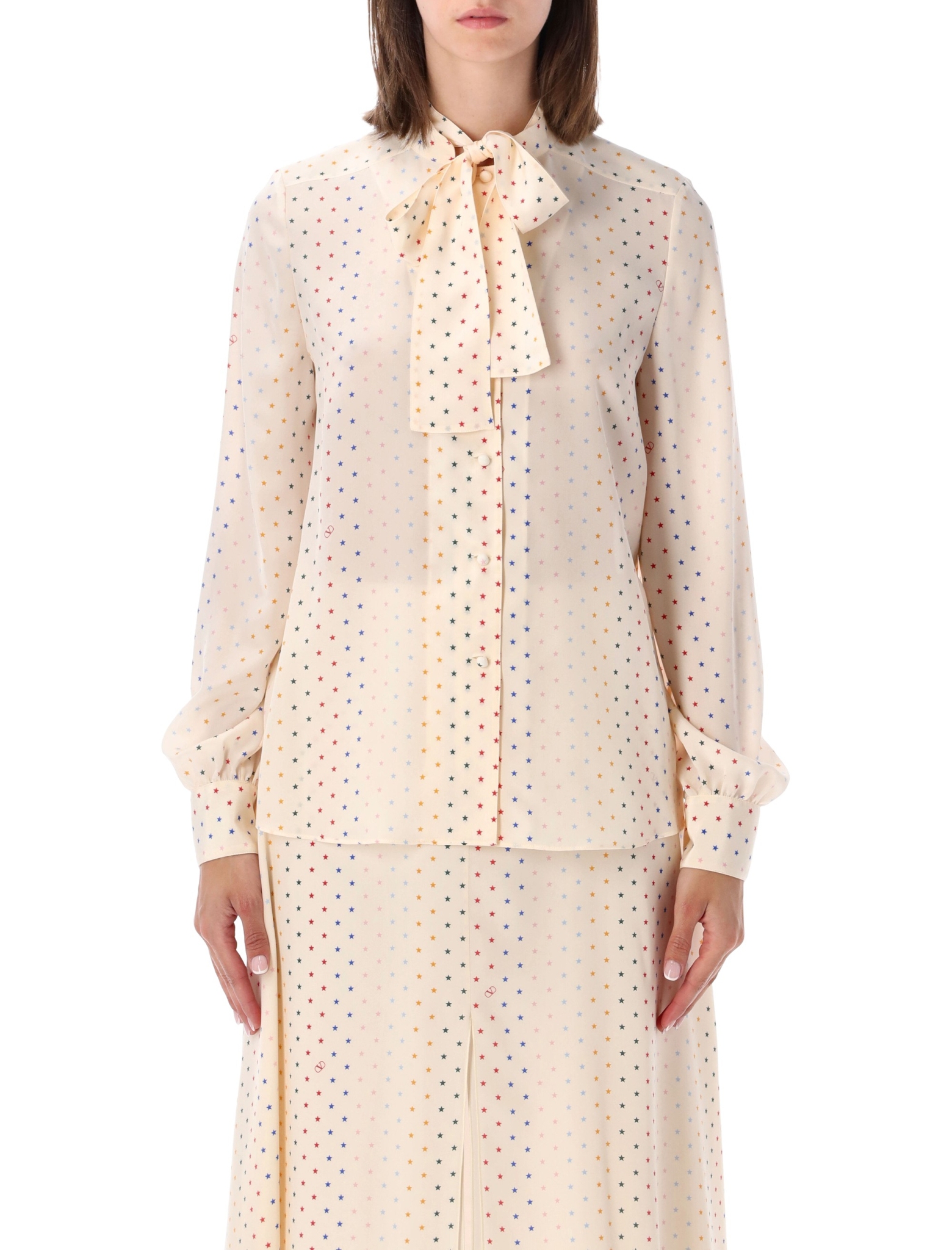 [Valentino Garavani] Shirts Long Sleeve FW26 9B3AB8L6ABTCVT