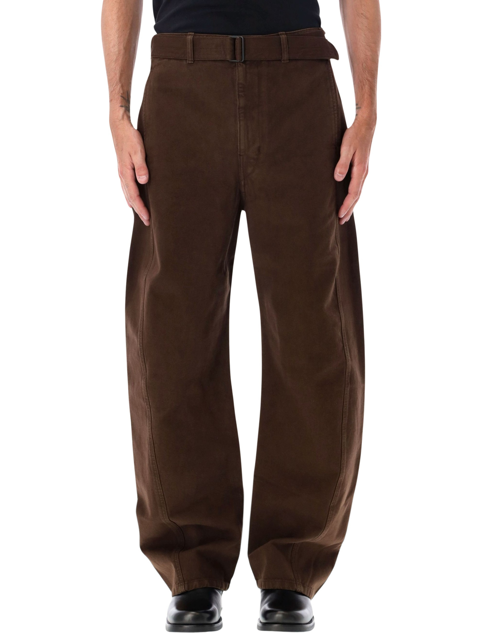 [LEMAIRE] Trousers FW26 PA326LD1077BR512