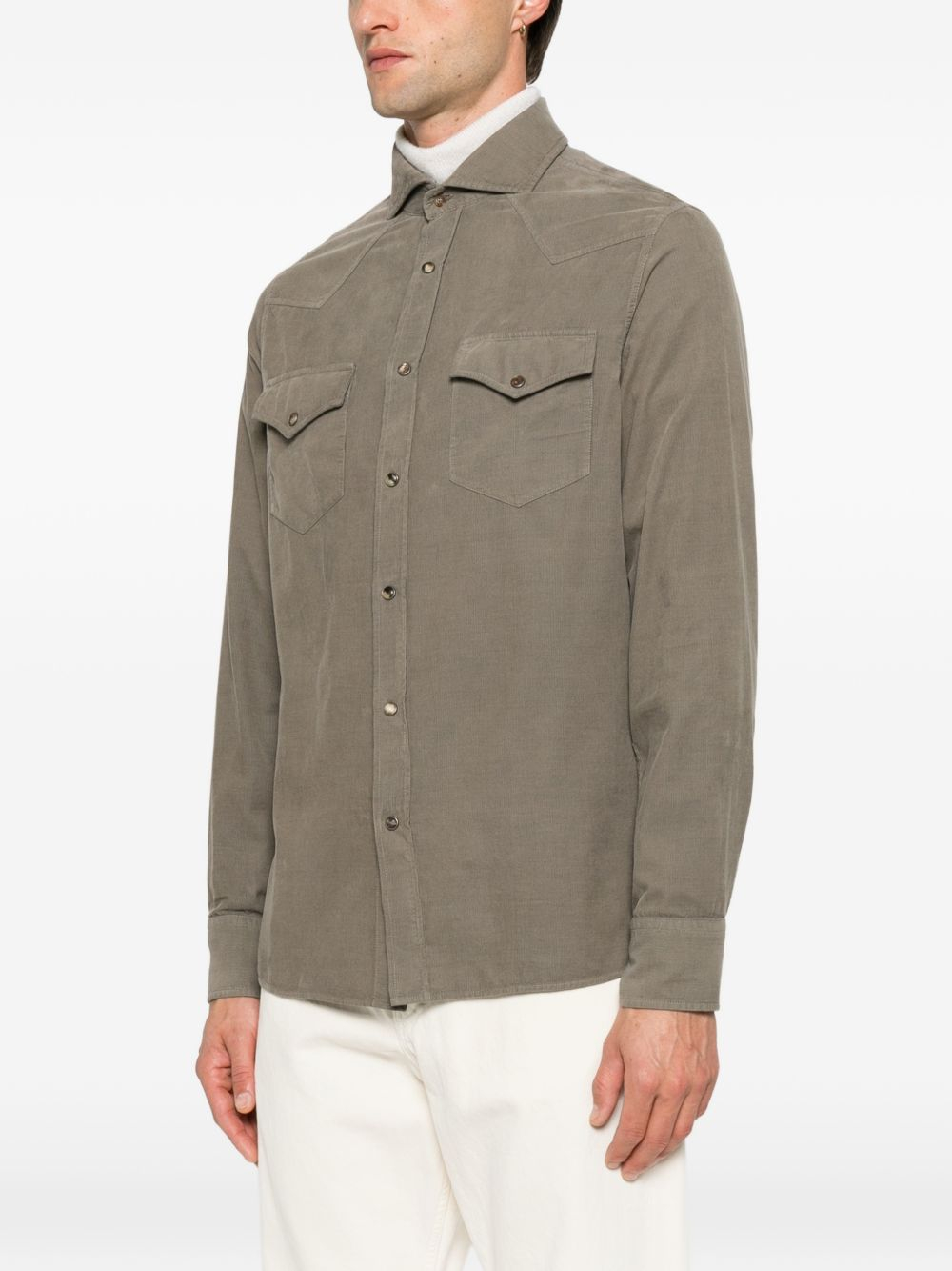 [Brunello Cucinelli] Shirts Long Sleeve FW26 ML6884008C6070