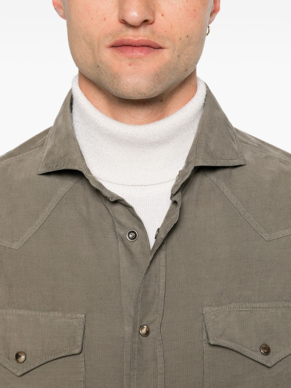 [Brunello Cucinelli] Shirts Long Sleeve FW26 ML6884008C6070