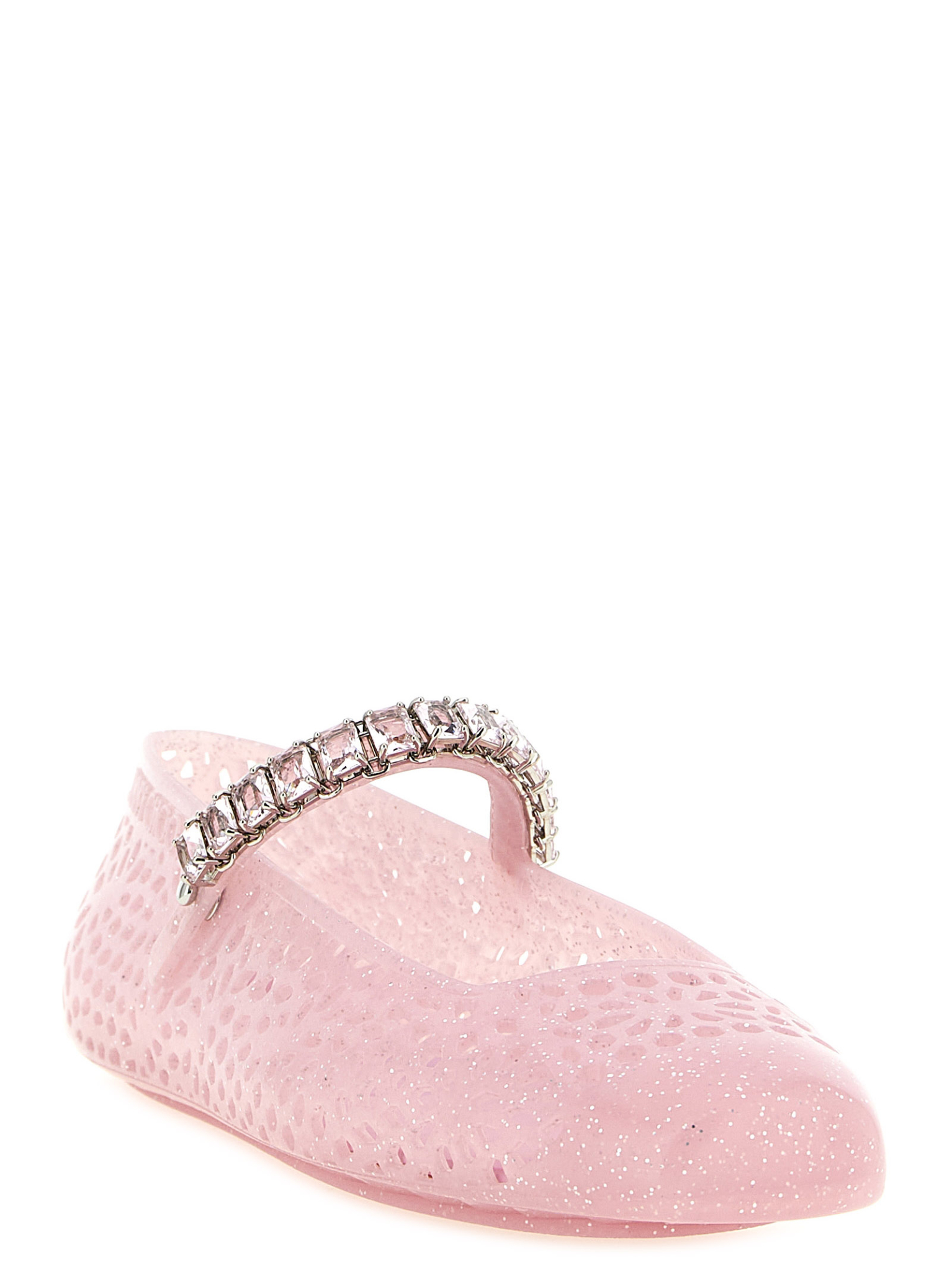 [Jimmy Choo] Flat shoes FW26 THEJELLYNTXCOTTONCANDYSILVERMIX
