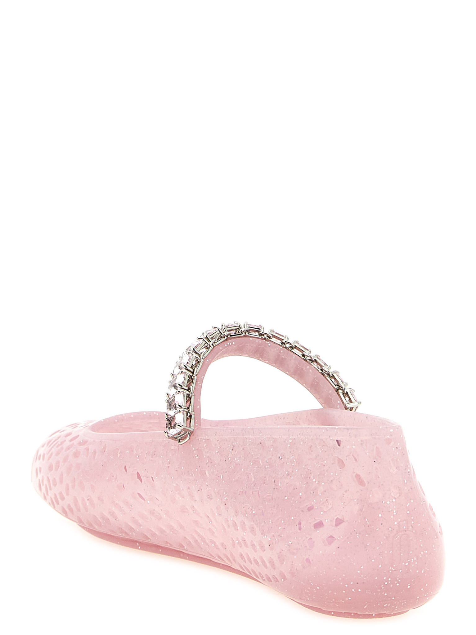 [Jimmy Choo] Flat shoes FW26 THEJELLYNTXCOTTONCANDYSILVERMIX