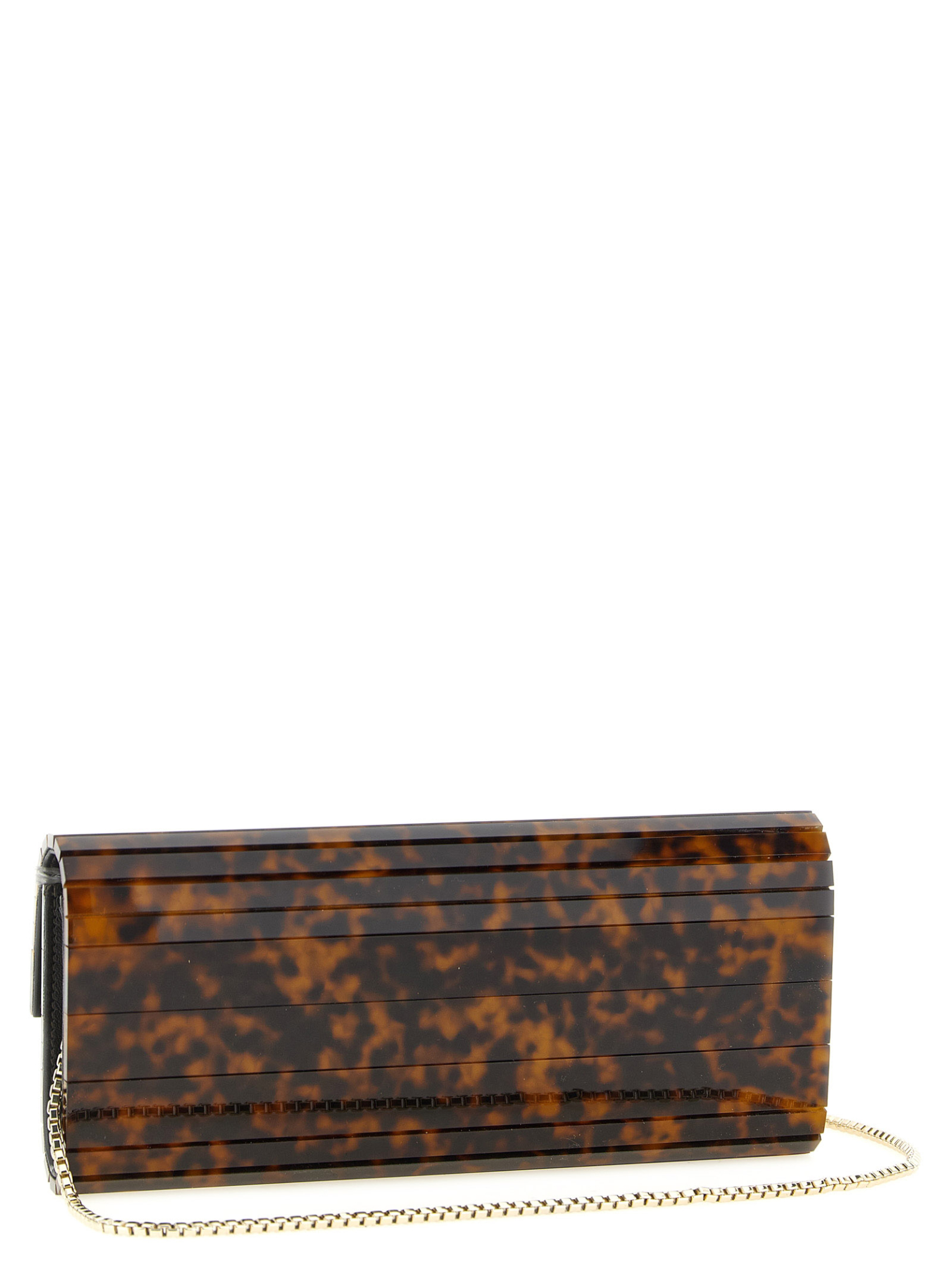 [Jimmy Choo] Clutch bag FW26 SWEETIEGNFTORTOISESHELL