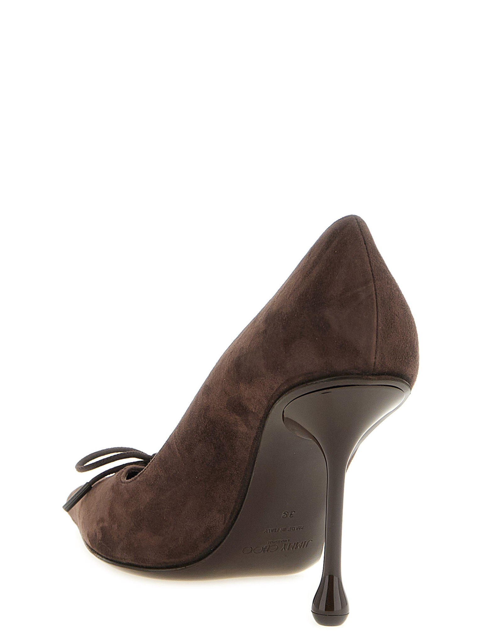 [Jimmy Choo] Pumps FW26 SCARLETT95SUECHOCOLATE