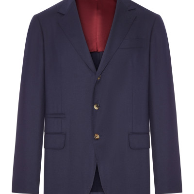 [Brunello Cucinelli] Blazer FW26 ME2267BTDC334 BLUE