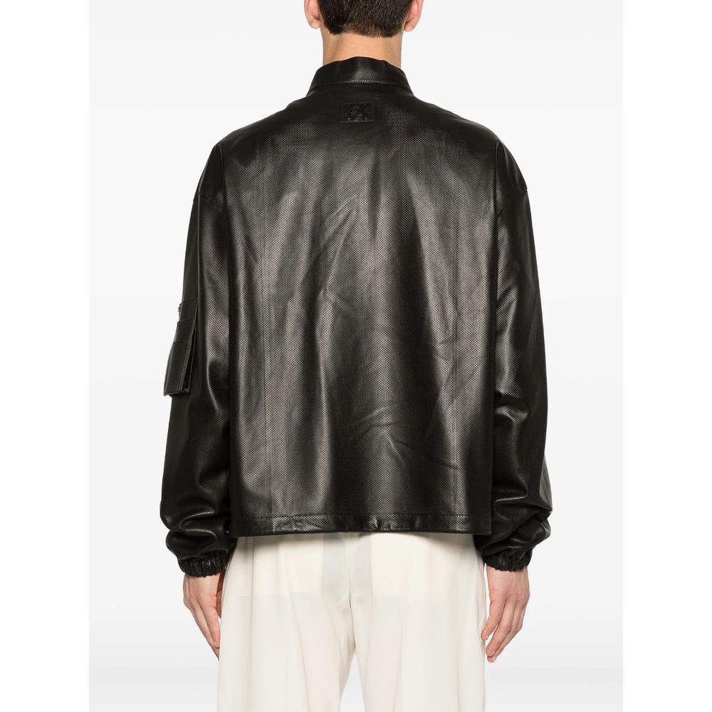 [Fendi] Leather Jacket SS26 AVZZ FPJ156 F0GME