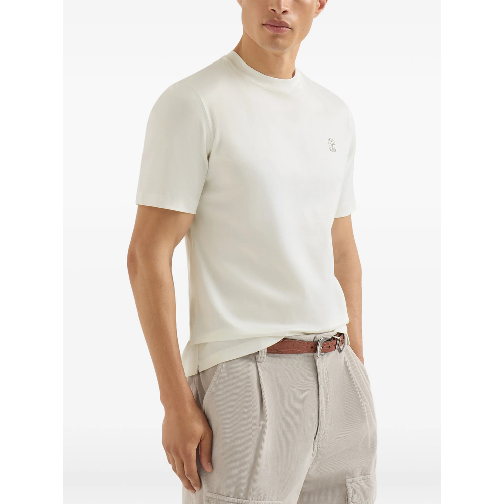 [Brunello Cucinelli] T-shirts Short Sleeve FW26 M0B138440  CJB65