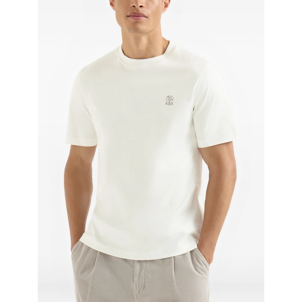 [Brunello Cucinelli] T-shirts Short Sleeve FW26 M0B138440  CJB65