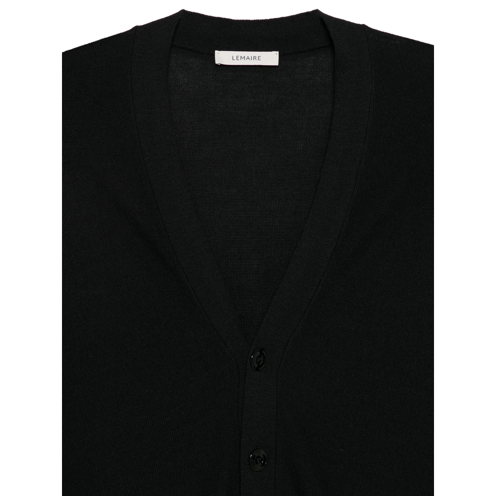 [LEMAIRE] Cardigan FW26 PO0052 LK1063 BK999