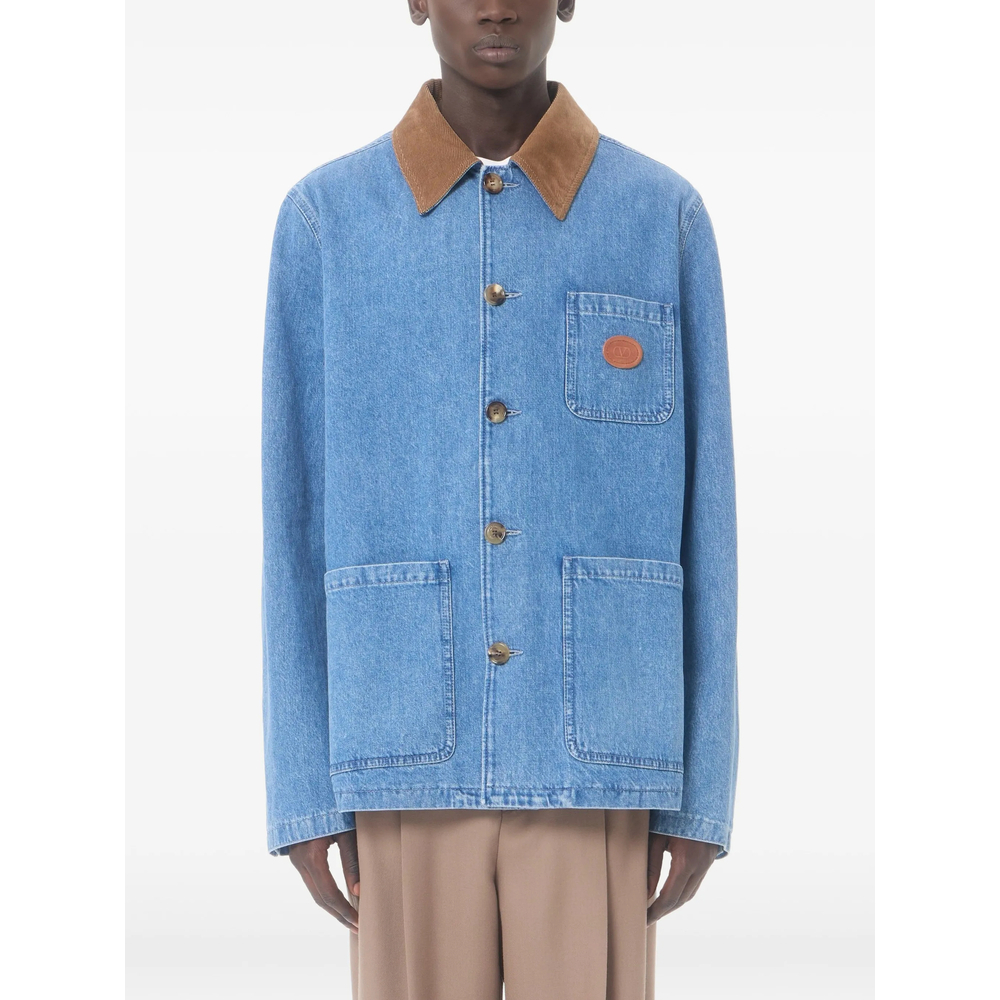 [Valentino] Denim jacket FW26 9V3DC04YBKQ  568