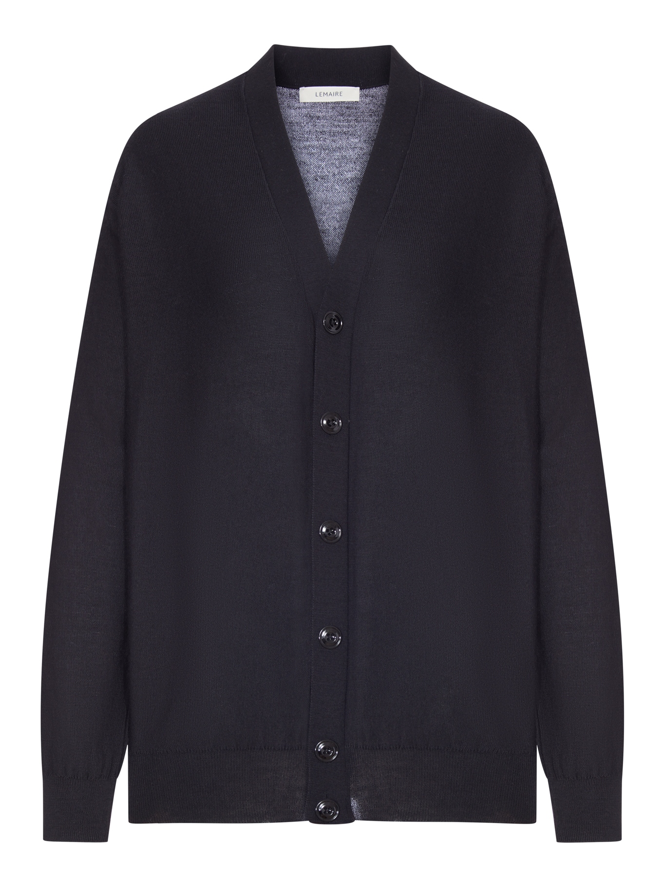 [LEMAIRE] Cardigan FW26 PO0052LK1063BK999 BLACK