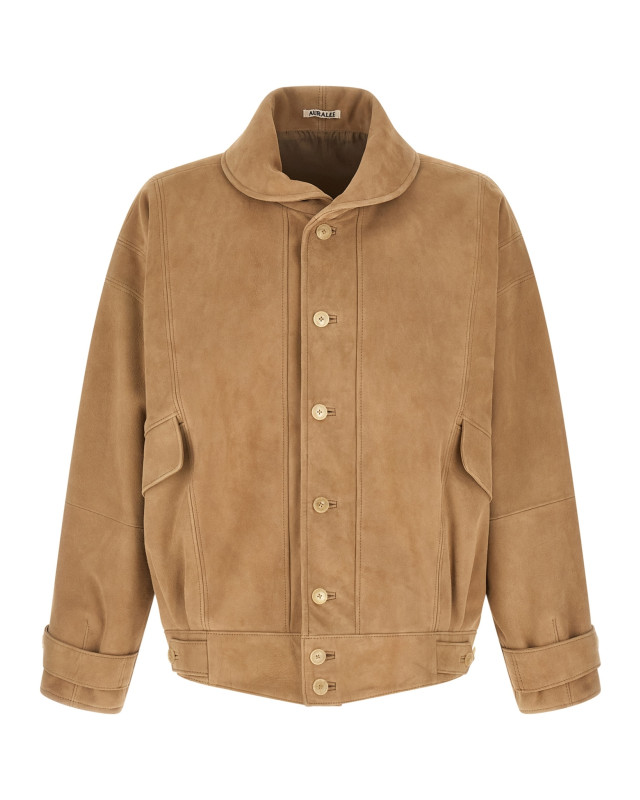 [AURALEE] Casual Jacket SS26 A26SB01SGTAUPE