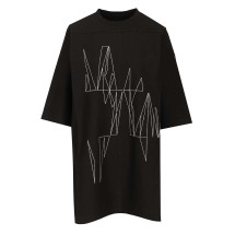 [Moncler X Rick Owens] T-shirts Short Sleeve SS26 MU01F8C0489B7R999
