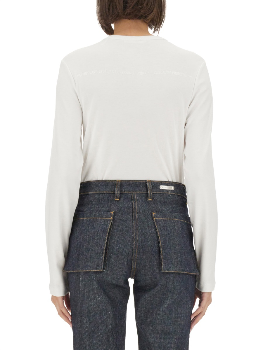 [HELMUT LANG] T-shirts Long Sleeve FW24 O06HW507_100