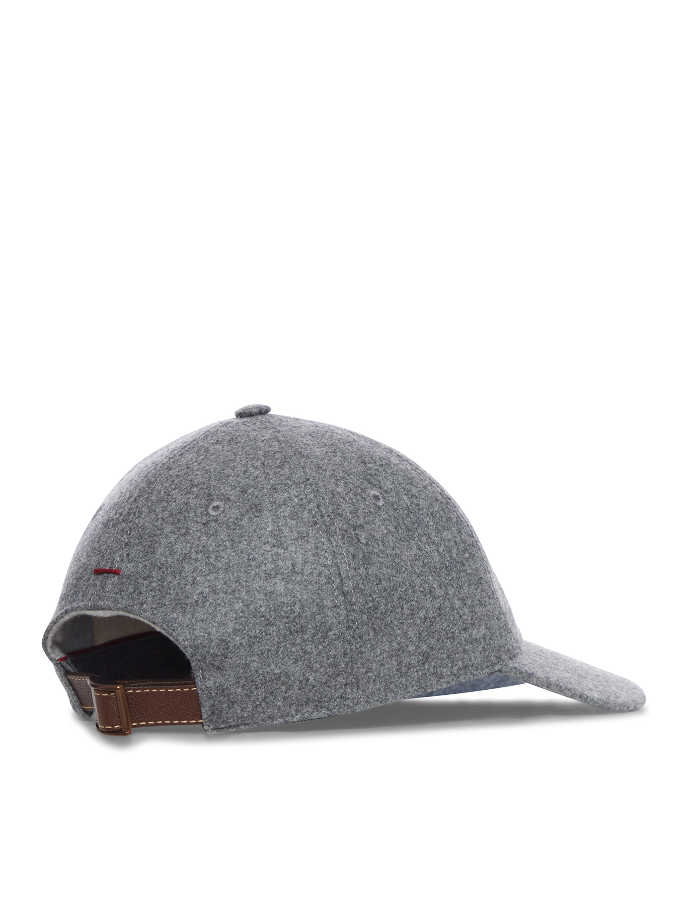 [Brunello Cucinelli] Cap FW26 M038P9850CGQ69 GREY MEDIUM BROWN