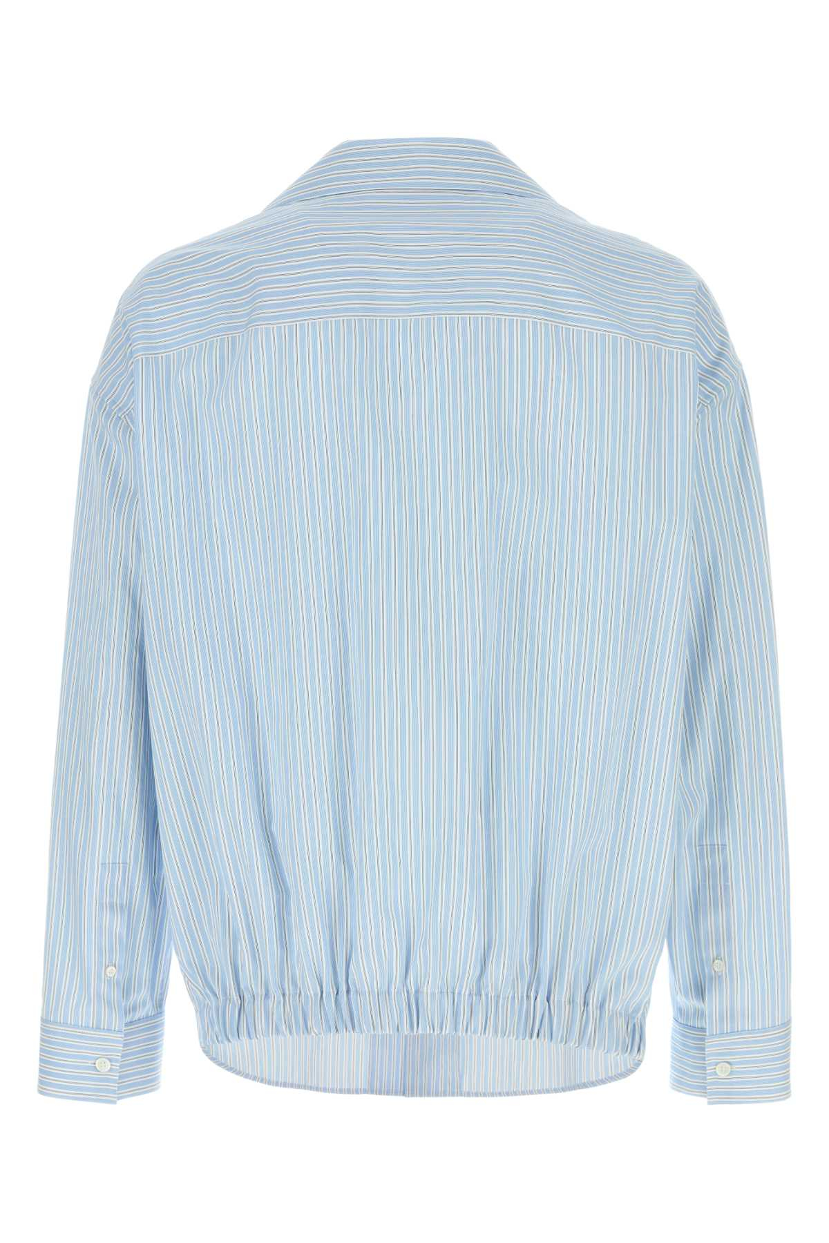 [Loewe] Shirts Long Sleeve SS26 H526Y05XAI WHITENAVY