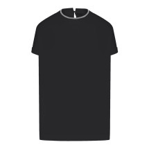 [Brunello Cucinelli] T-shirts Short Sleeve FW26 M0T18BD200C101 BLACK
