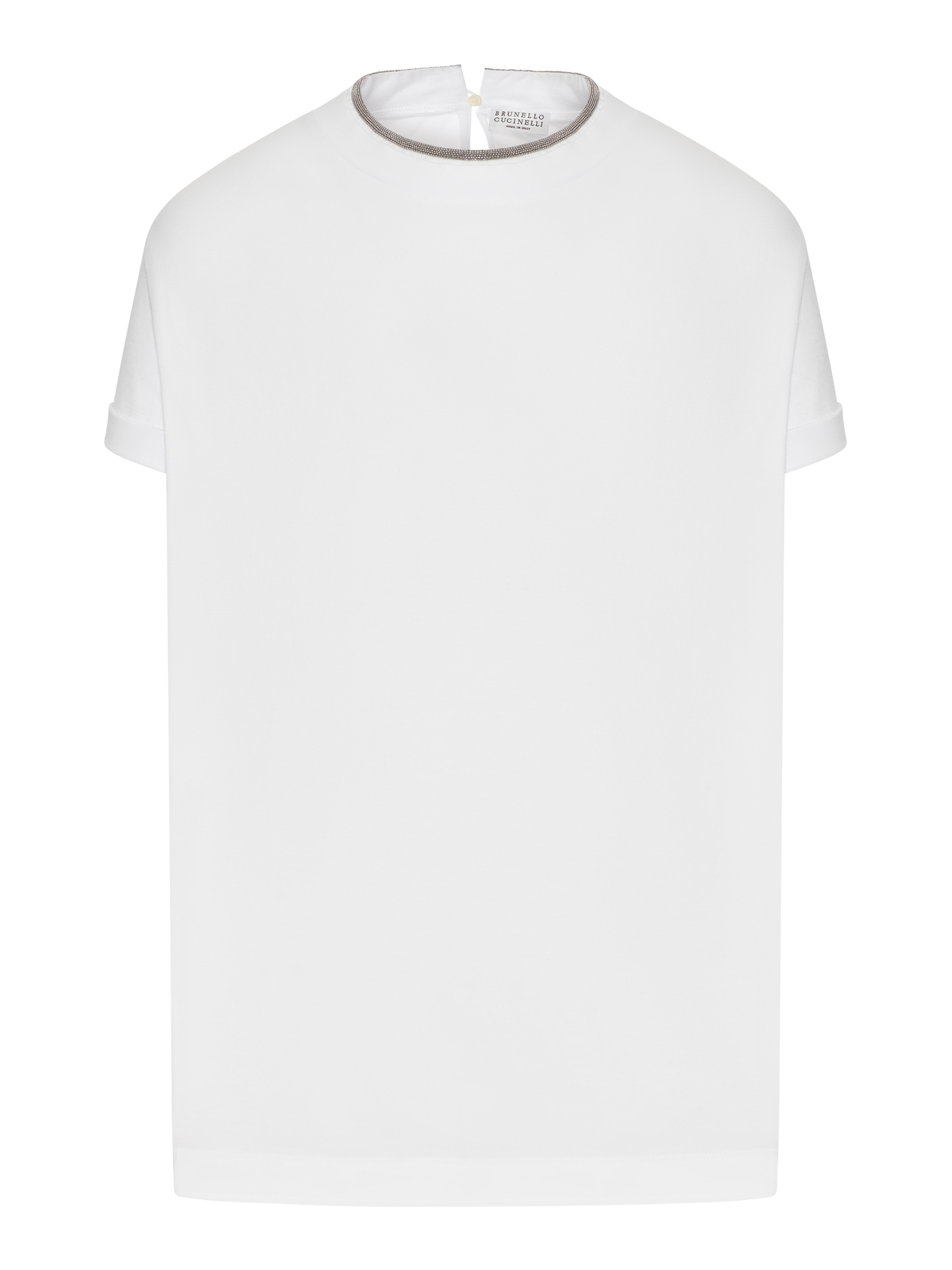[Brunello Cucinelli] T-shirts Short Sleeve FW26 M0T18BD200C159 WHITE