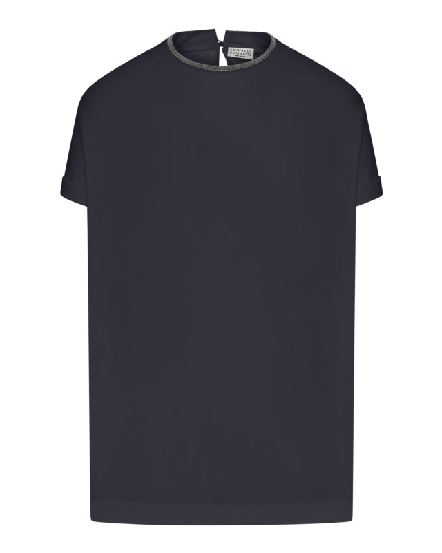 [Brunello Cucinelli] T-shirts Short Sleeve FW26 M0T18BD200C055 ANTHRACITE