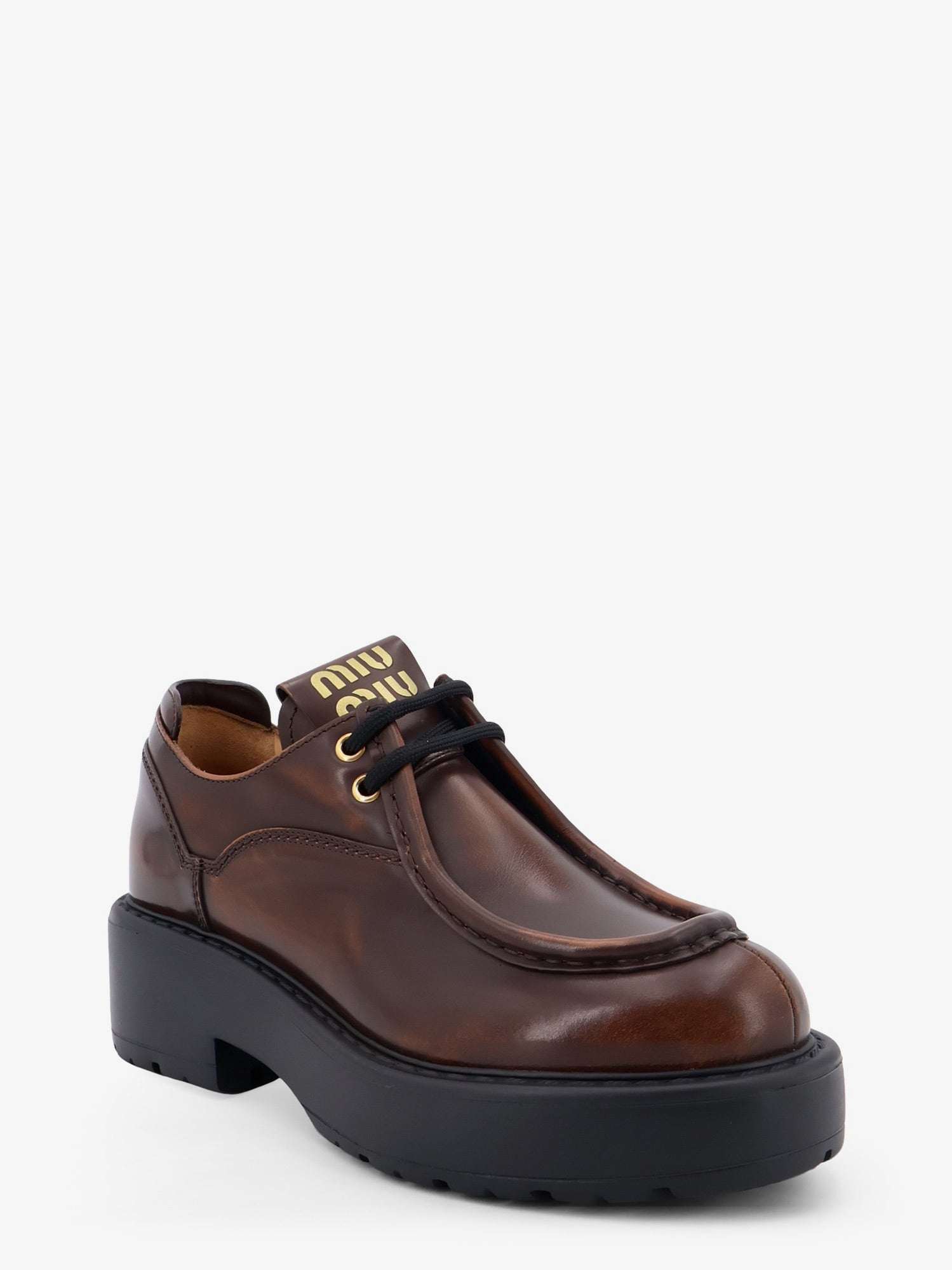 [Miu Miu] Oxford Shoes FW26 5E964DF0553KY8F0038
