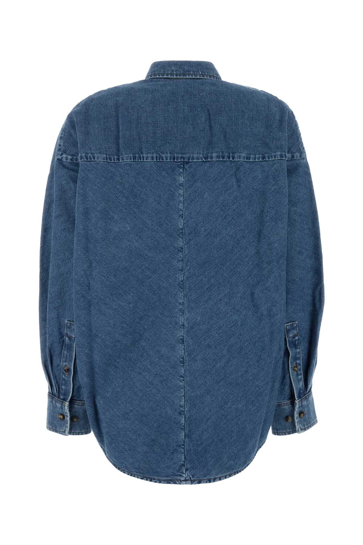 [Loewe] Shirts Long Sleeve FW26 S359Y1DX28 LIGHTBLUE